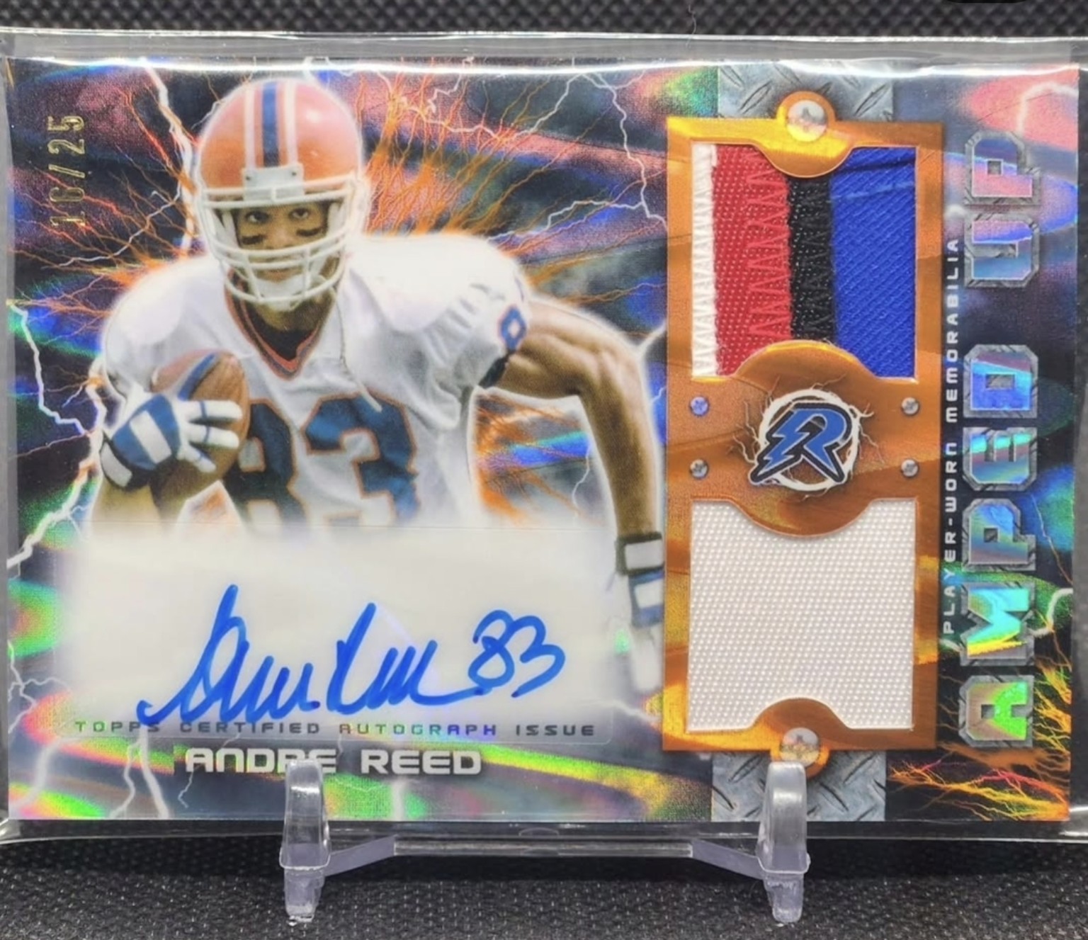 Andre Reed, Autograph and memorabilia /25