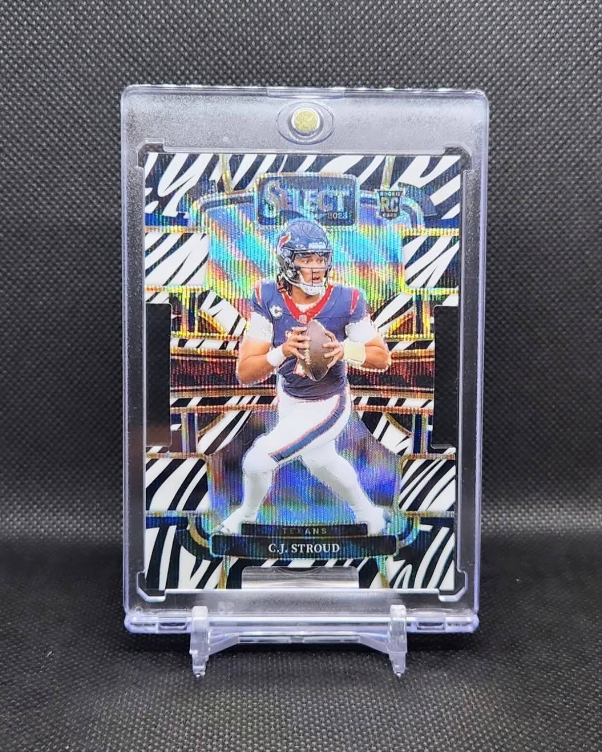 C.J. Stroud, Select rookie zebra parallel