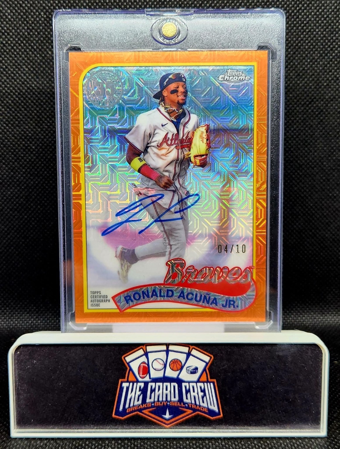 Ronald Acuña Jr., Autograph 04/10