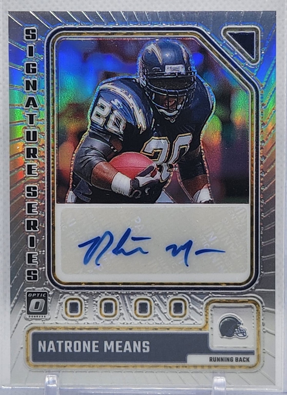 Natrone Means, Signature Series autograph