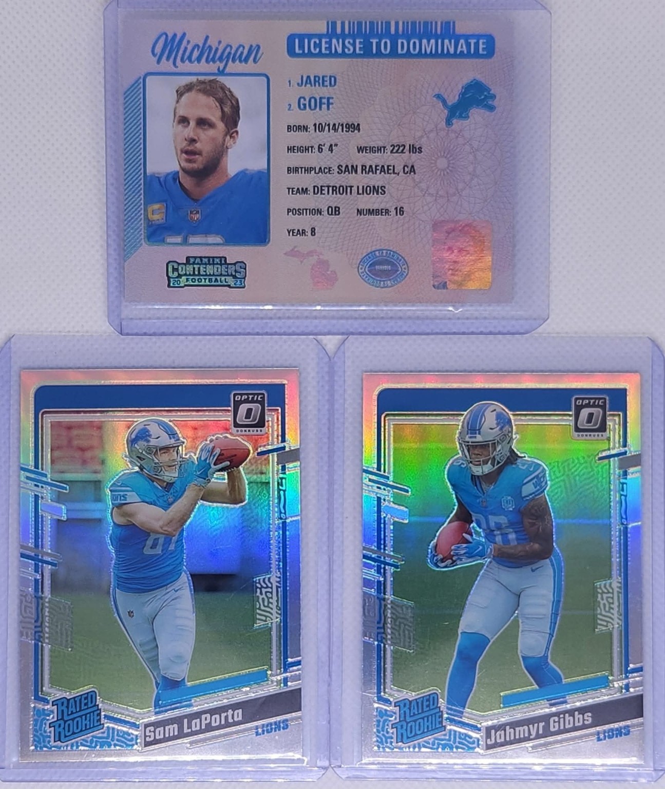 Detroit Lions, Goff, LaPorta and Gibbs